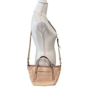 Simply Vera Vera Wang Studded Genuine Leather Mini Crossbody Purse